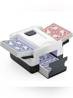 Automatic Card Shuffler, Electric Shuffling